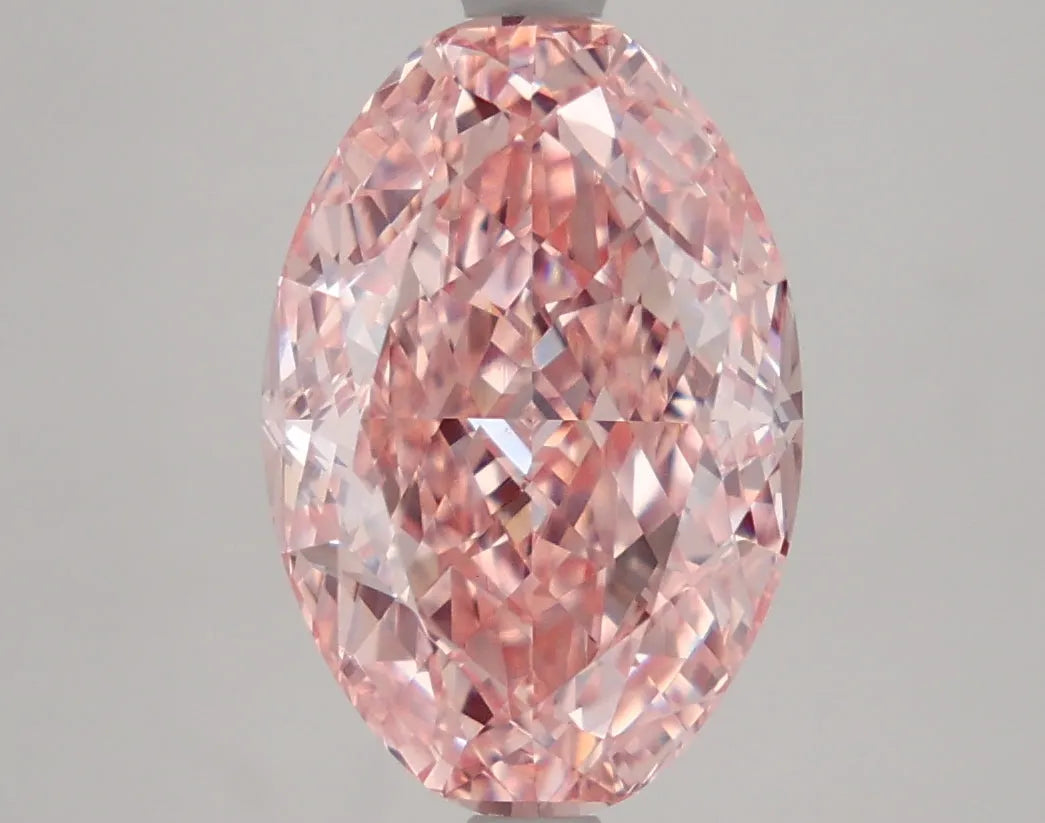 DovEggs 4.010ct Oval F.I.Pink VVS2-LAB GROWN DIAMOND-LFE66A13