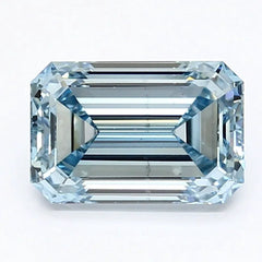 DovEggs 1.510ct Emerald F.I.Blue VS2-LAB GROWN DIAMOND-LET101E6