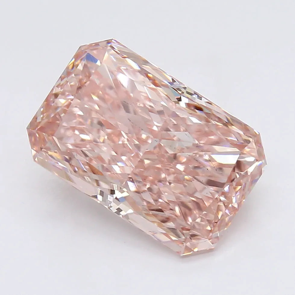 DovEggs 2.460ct Radiant F.V.Pink SI1-LAB GROWN DIAMOND-LLA434A25