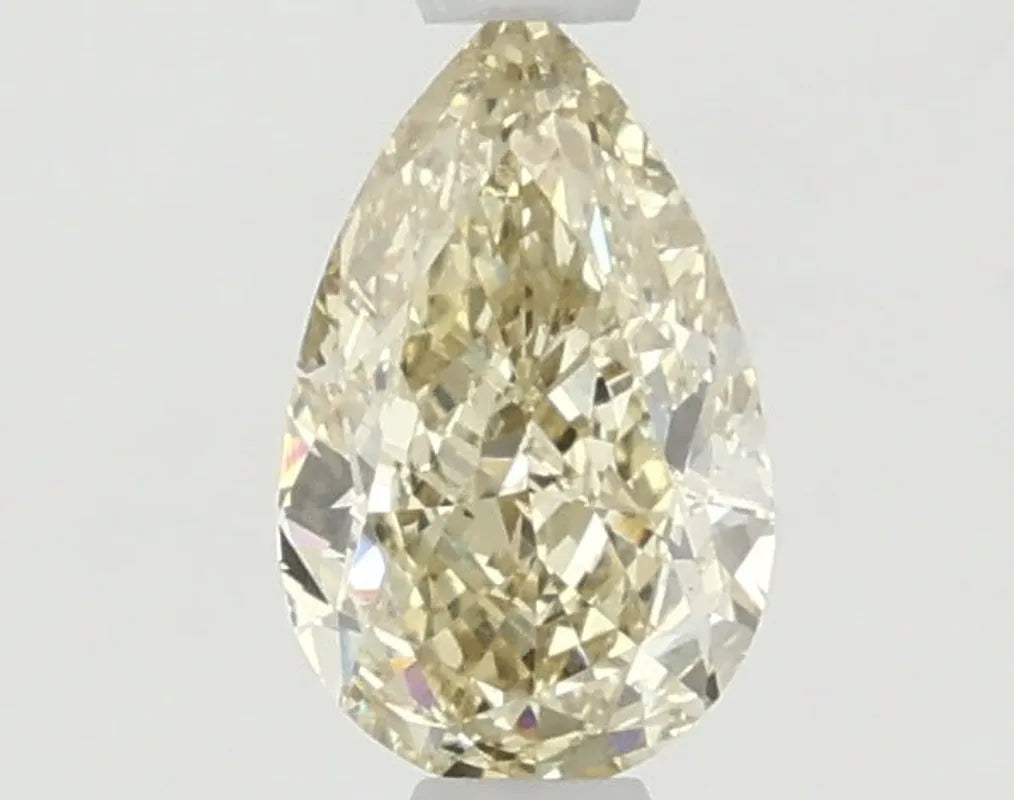 DovEggs 0.770ct Pear F.V.Yellow VS1-LAB GROWN DIAMOND-LKF03A59