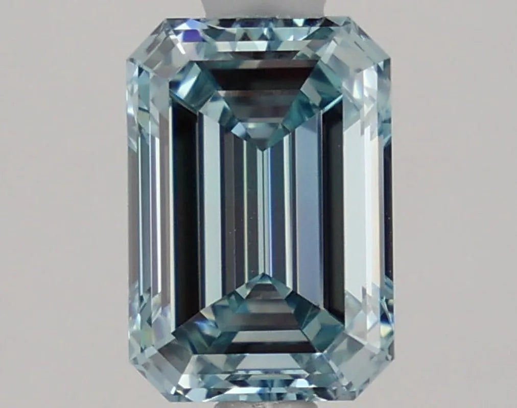 DovEggs 1.540ct Emerald F.V.Blue VVS2-LAB GROWN DIAMOND-LRA133A7
