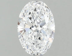 DovEggs 1.000ct Oval D VVS2-LAB GROWN DIAMOND-LRK12A40