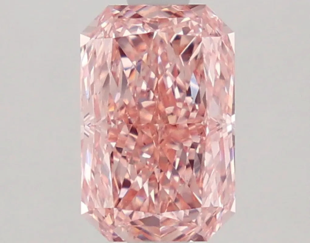 DovEggs 1.280ct Radiant F.V.Pink VS2-LAB GROWN DIAMOND-LEN03A80