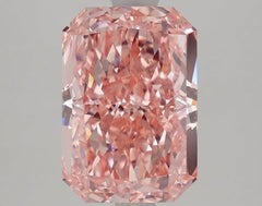 DovEggs 3.150ct Radiant F.V.Pink VVS2-LAB GROWN DIAMOND-LFE75A41