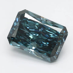 DovEggs 3.630ct Radiant Blue VS2-LAB GROWN DIAMOND-LGS410515