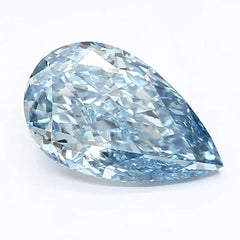 DovEggs 1.590ct Pear F.V.Blue VS2-LAB GROWN DIAMOND-LET115E4