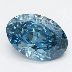 DovEggs 3.260ct Oval Blue VS1-LAB GROWN DIAMOND-LGS410509