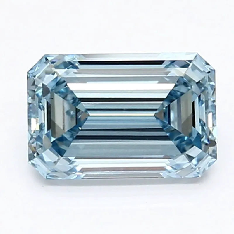 DovEggs 1.100ct Emerald F.I.Blue VS2-LAB GROWN DIAMOND-LHG30KV2