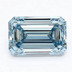 DovEggs 1.100ct Emerald F.I.Blue VS2-LAB GROWN DIAMOND-LHG30KV2