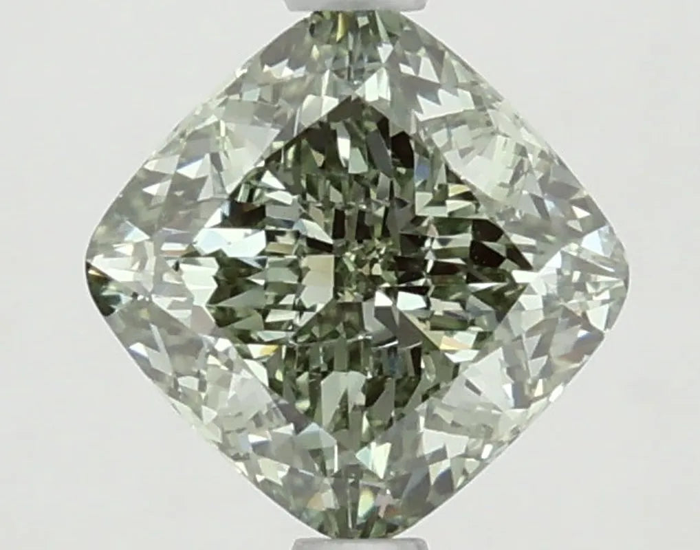 DovEggs 1.720ct Cushion F.V.Green VS1-LAB GROWN DIAMOND-LKH01A22