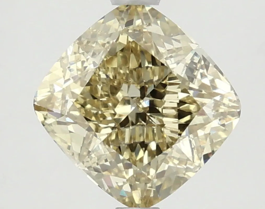 DovEggs 2.660ct Cushion F.I.Yellow VVS2-LAB GROWN DIAMOND-LKJ12A65