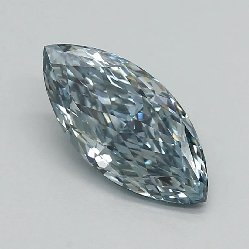 DovEggs 0.930ct Marquise F.V.Blue VVS2-LAB GROWN DIAMOND-LLA175A31