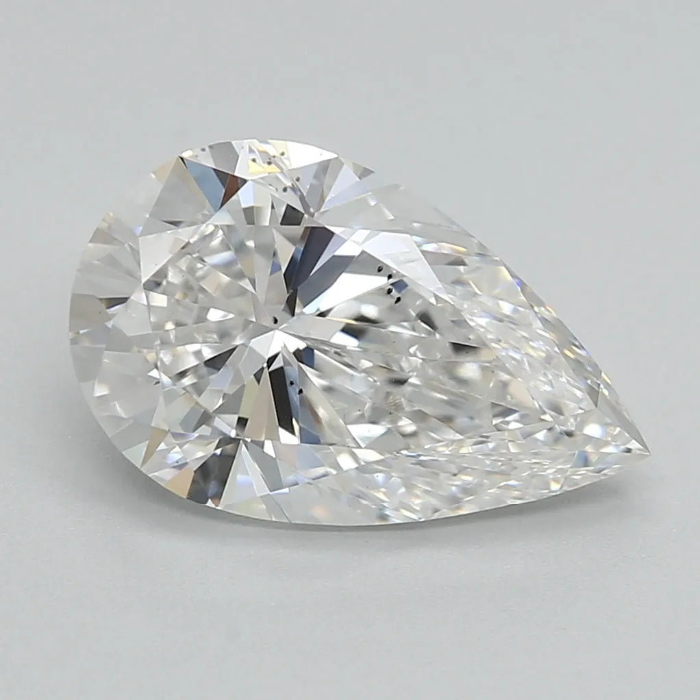 DovEggs 2.500ct Pear E SI1-LAB GROWN DIAMOND-LHD22A39