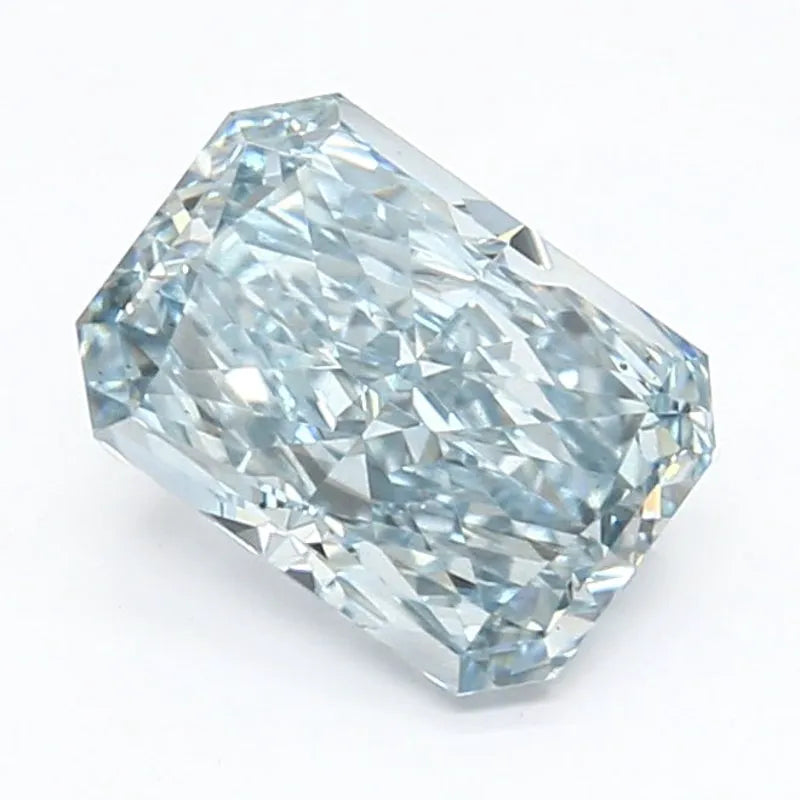 DovEggs 1.940ct Radiant F.I.Blue VS2-LAB GROWN DIAMOND-LEC18E203
