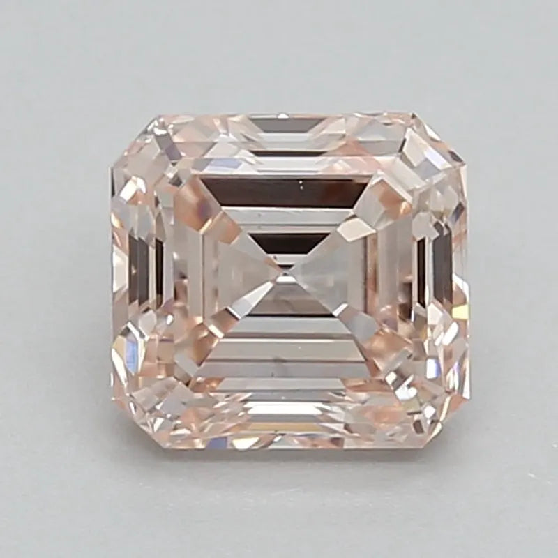 DovEggs 0.760ct Asscher F.V.Pink VS1-LAB GROWN DIAMOND-LEP173A8