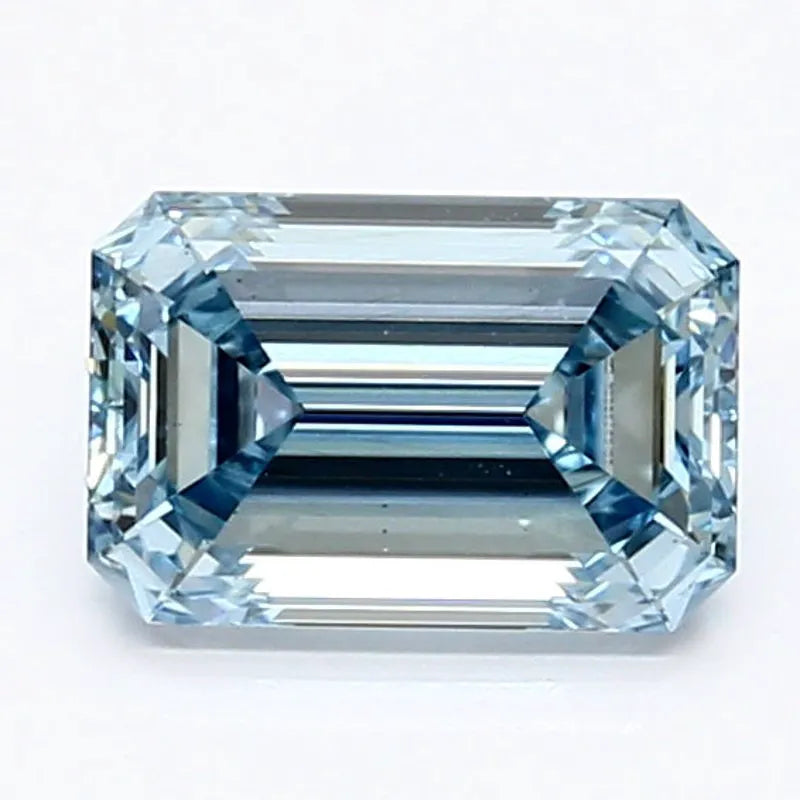 DovEggs 1.130ct Emerald F.I.Blue VS1-LAB GROWN DIAMOND-LET102E22