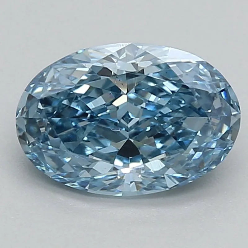 DovEggs 0.930ct Oval F.V.Blue VS2-LAB GROWN DIAMOND-LEG19A171