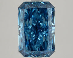 DovEggs 3.310ct Radiant F.V.Blue VS2-LAB GROWN DIAMOND-LEF60A2