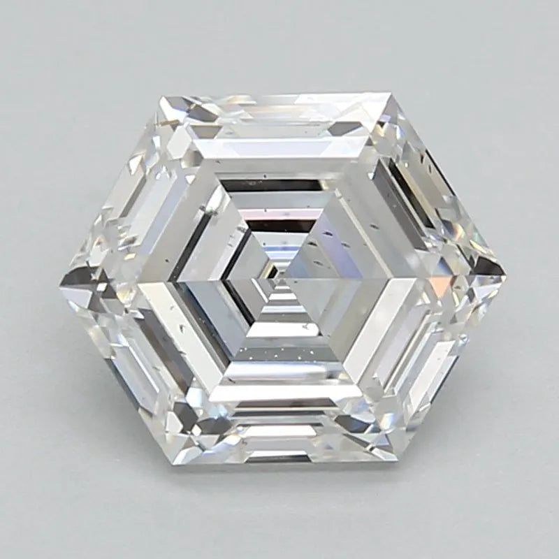 DovEggs 1.470ct Hexagon E VS2-LAB GROWN DIAMOND-LEP175A14