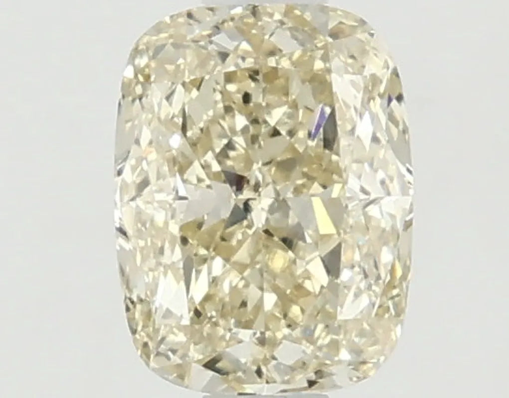 DovEggs 1.080ct Cushion F.V.Yellow VS1-LAB GROWN DIAMOND-LKJ13A57