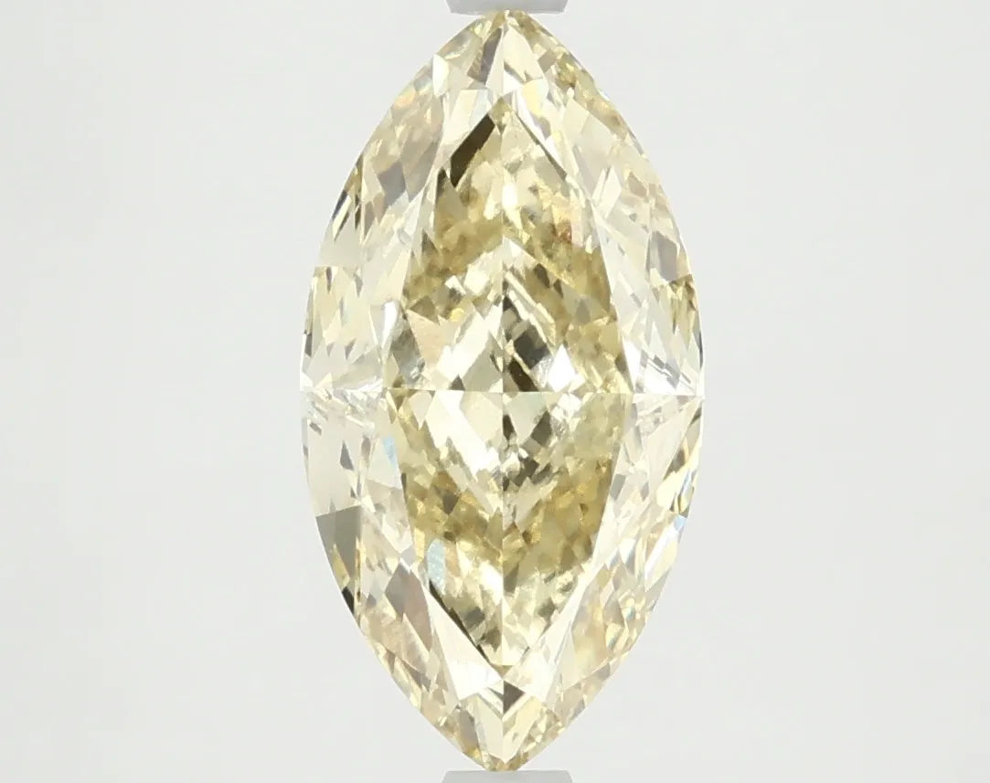 DovEggs 3.170ct Marquise F.I.Yellow VS2-LAB GROWN DIAMOND-LKJ10A65