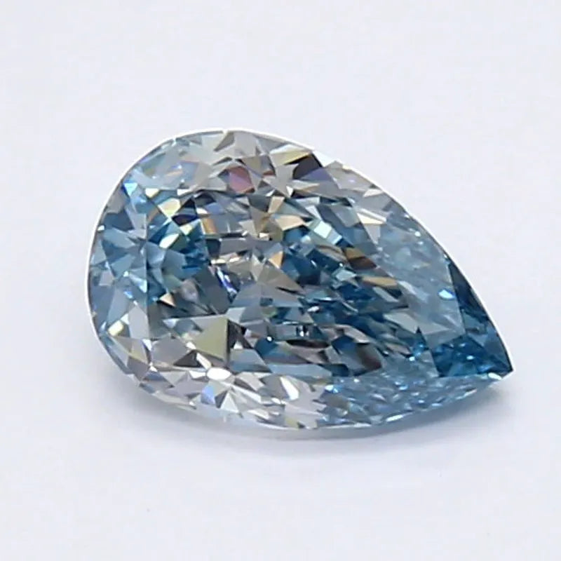 DovEggs 0.400ct Pear F.V.Blue VVS2-LAB GROWN DIAMOND-LRM07A76