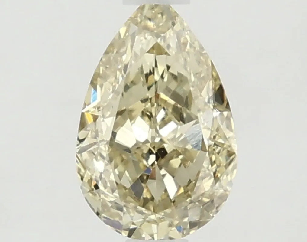 DovEggs 1.190ct Pear F.V.Yellow VS1-LAB GROWN DIAMOND-LKF05A71