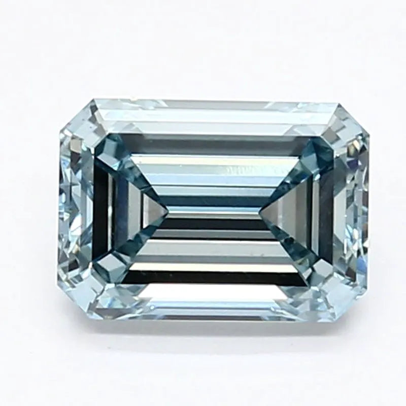 DovEggs 1.060ct Emerald F.I.Blue VS2-LAB GROWN DIAMOND-LES24B14