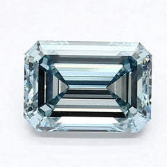 DovEggs 1.060ct Emerald F.I.Blue VS2-LAB GROWN DIAMOND-LES24B14