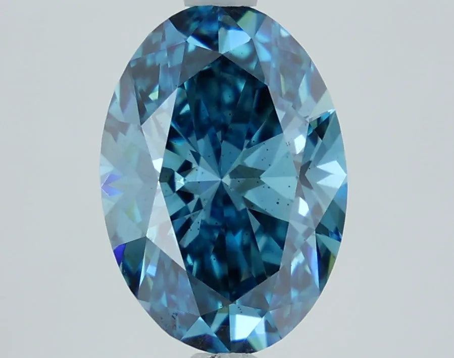 DovEggs 2.540ct Oval F.V.Blue SI1-LAB GROWN DIAMOND-LGS506283