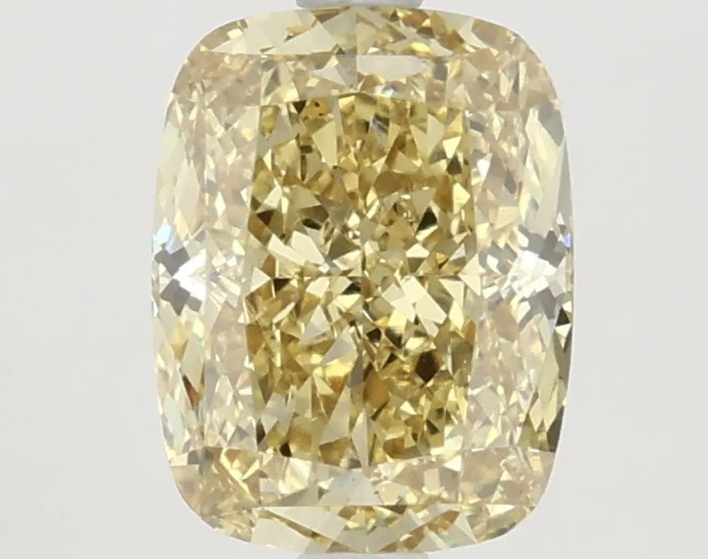 DovEggs 2.560ct Cushion F.I.Yellow VS1-LAB GROWN DIAMOND-LKF05A6