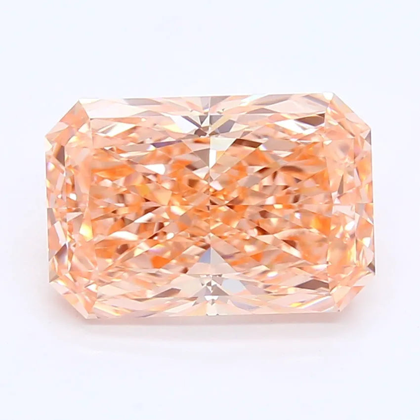 DovEggs 1.830ct Radiant F.V.Orangy Pink VVS2-LAB GROWN DIAMOND-LFE58A302