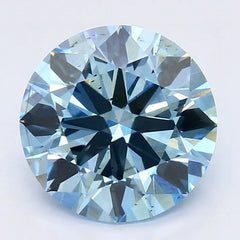 DovEggs 2.000ct Round F.V.Blue SI1-LAB GROWN DIAMOND-LAE94A21