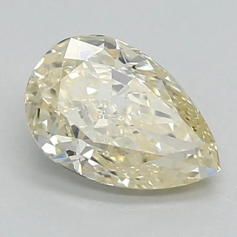 DovEggs 0.730ct Pear F.V.Yellow VS1-LAB GROWN DIAMOND-LKF01A7