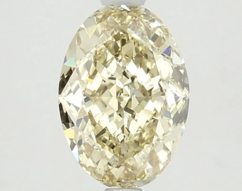 DovEggs 2.090ct Oval F.I.Yellow VS1-LAB GROWN DIAMOND-LKF06A26