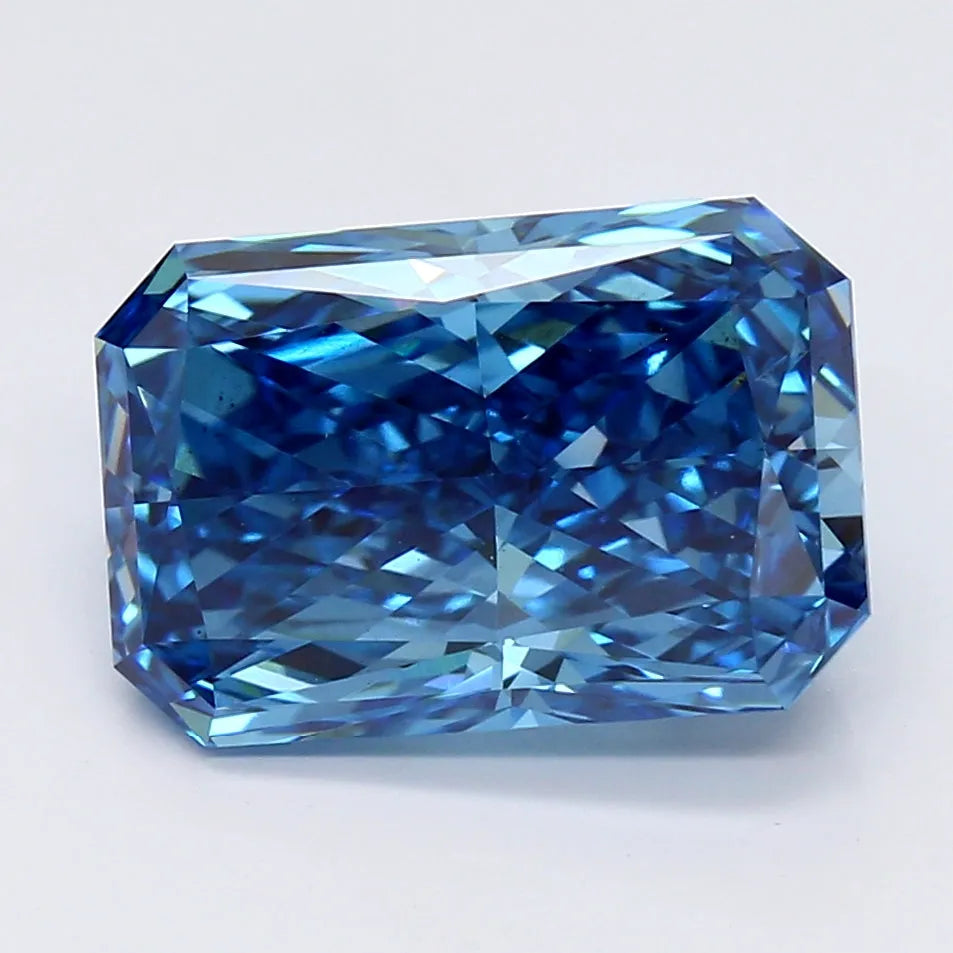 DovEggs 2.770ct Radiant F.V.Blue VS1-LAB GROWN DIAMOND-LKP26B48