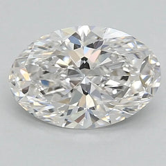 DovEggs 0.980ct Oval E VVS2-LAB GROWN DIAMOND-LEK74A141