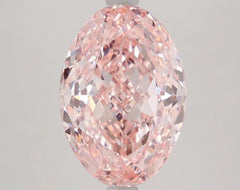 DovEggs 4.260ct Oval F.V.Pink VVS2-LAB GROWN DIAMOND-LFE46A11