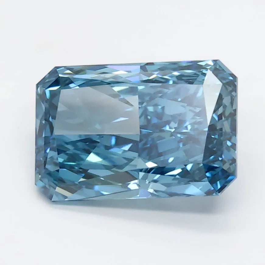DovEggs 2.120ct Radiant Blue VVS2-LAB GROWN DIAMOND-LGS410502
