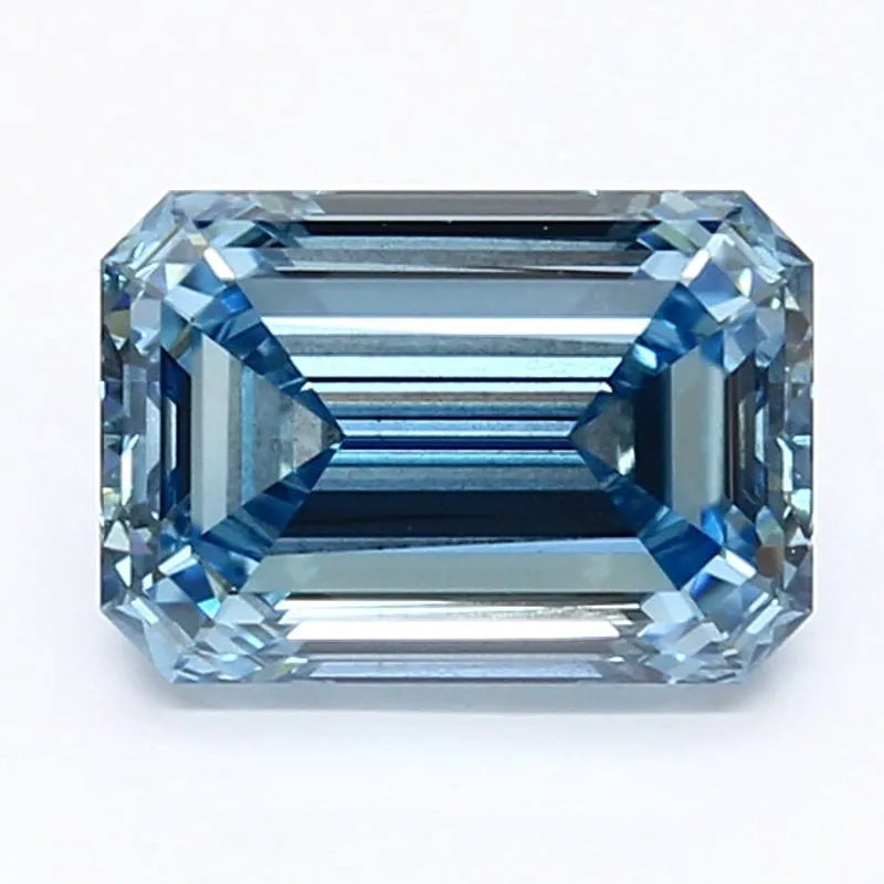 DovEggs 1.760ct Emerald F.I.Blue SI1-LAB GROWN DIAMOND-LLA60H5