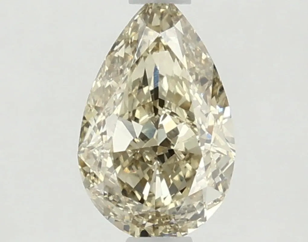 DovEggs 1.140ct Pear F.V.Yellow VVS2-LAB GROWN DIAMOND-LKJ13A87
