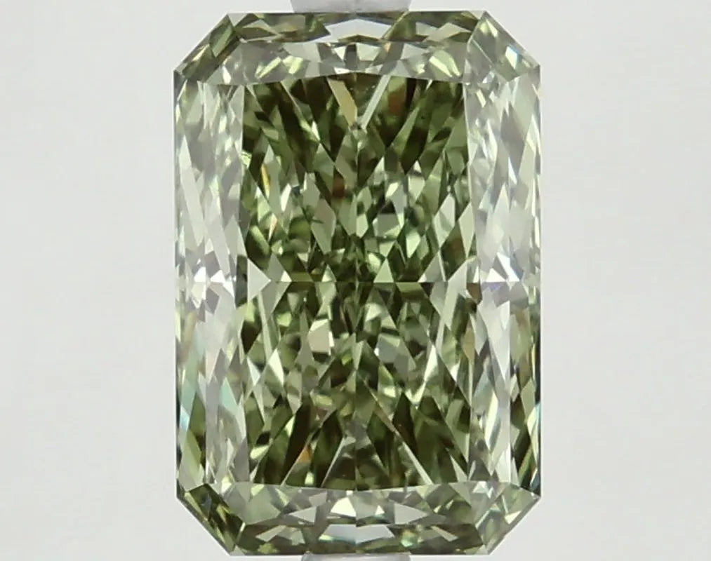 DovEggs 2.420ct Radiant F.V.Green VS1-LAB GROWN DIAMOND-LFE67A21
