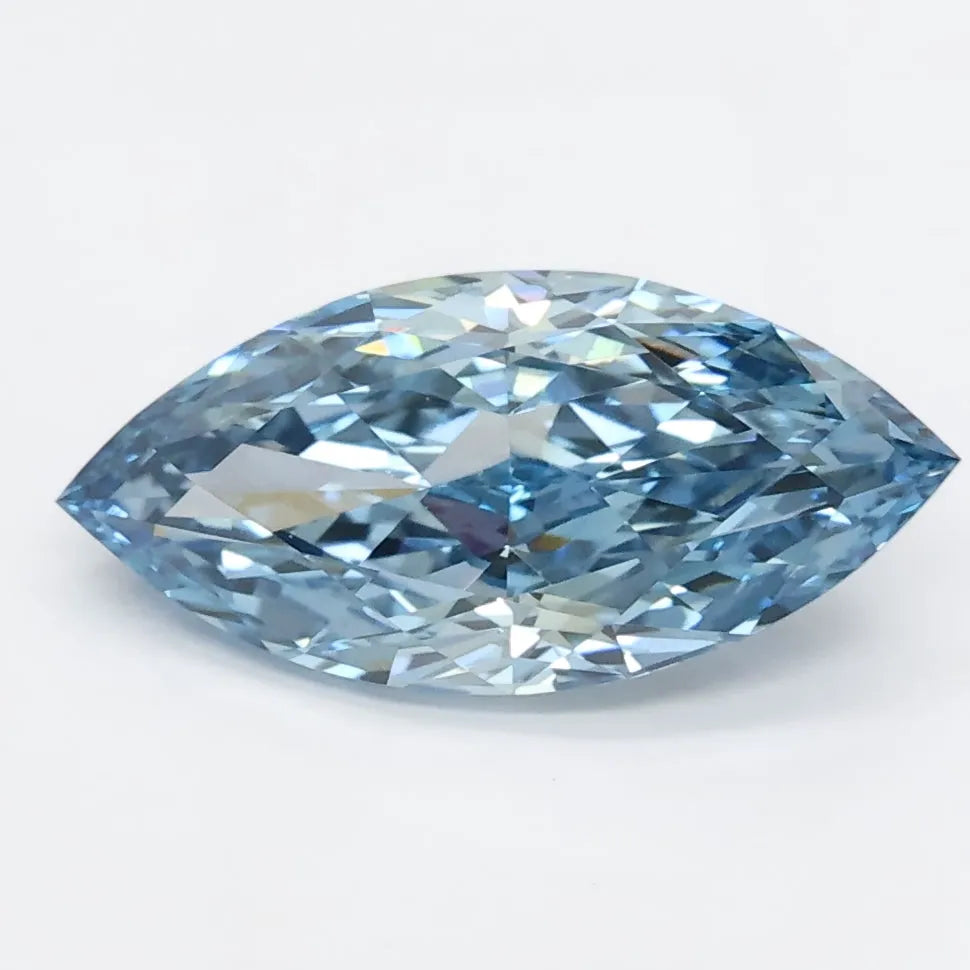 DovEggs 1.660ct Marquise Blue VS1-LAB GROWN DIAMOND-LGS410485