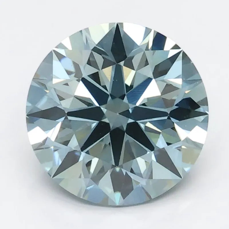 DovEggs 2.160ct Round Blue VS1-LAB GROWN DIAMOND-LGS410526