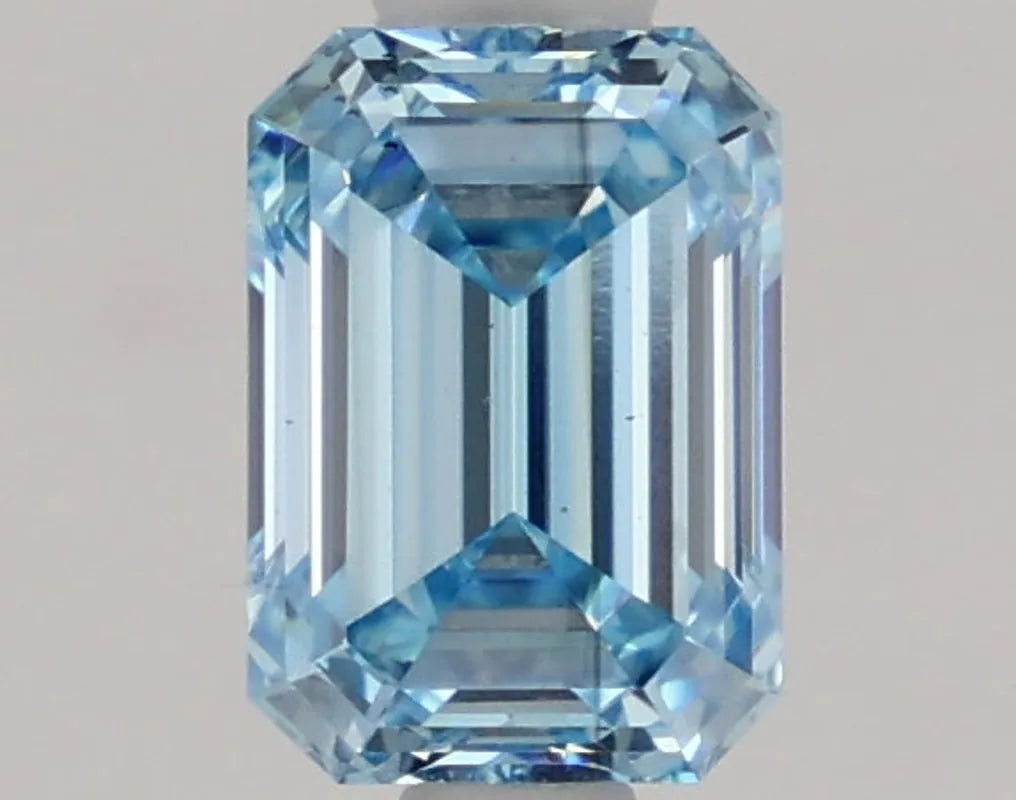 DovEggs 1.010ct Emerald F.V.Blue SI1-LAB GROWN DIAMOND-LLA258D20