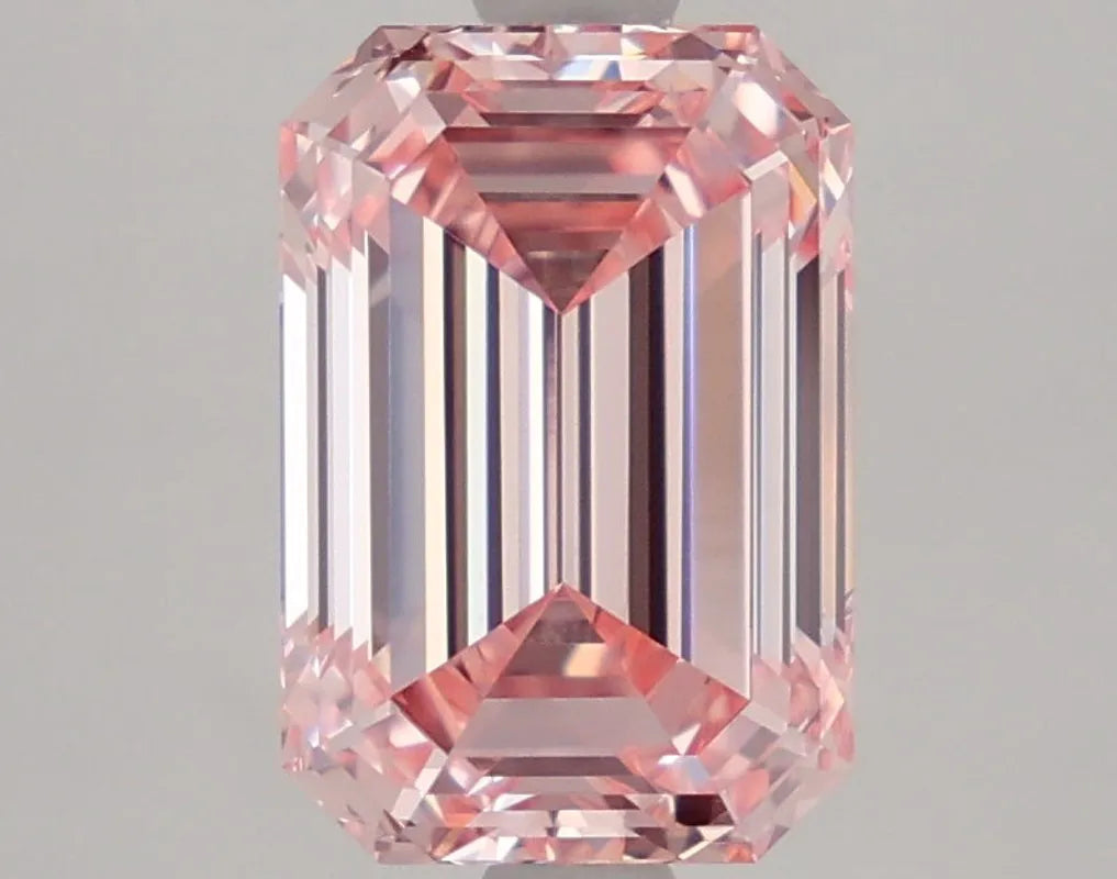 DovEggs 2.580ct Emerald F.I.Pink VVS2-LAB GROWN DIAMOND-LFE73A159