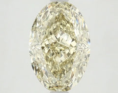 DovEggs 3.030ct Oval F.I.Yellow VS1-LAB GROWN DIAMOND-LKJ12A119