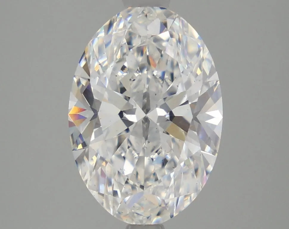 DovEggs 3.090ct Oval D SI1-LAB GROWN DIAMOND-LHD12A35