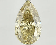 DovEggs 7.460ct Pear F.V.Yellow VS1-LAB GROWN DIAMOND-LKJ07A1