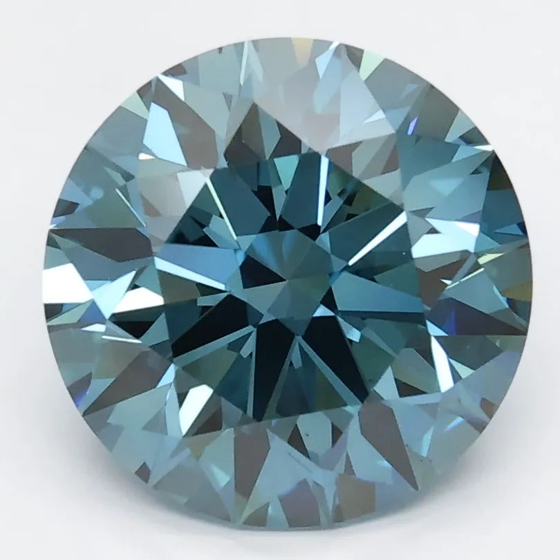DovEggs 3.550ct Round Blue VS1-LAB GROWN DIAMOND-LGS410537